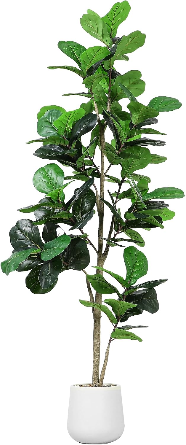 Ficus Lyrata Tree - Искусственное дерево фикус лирата (7 футов),