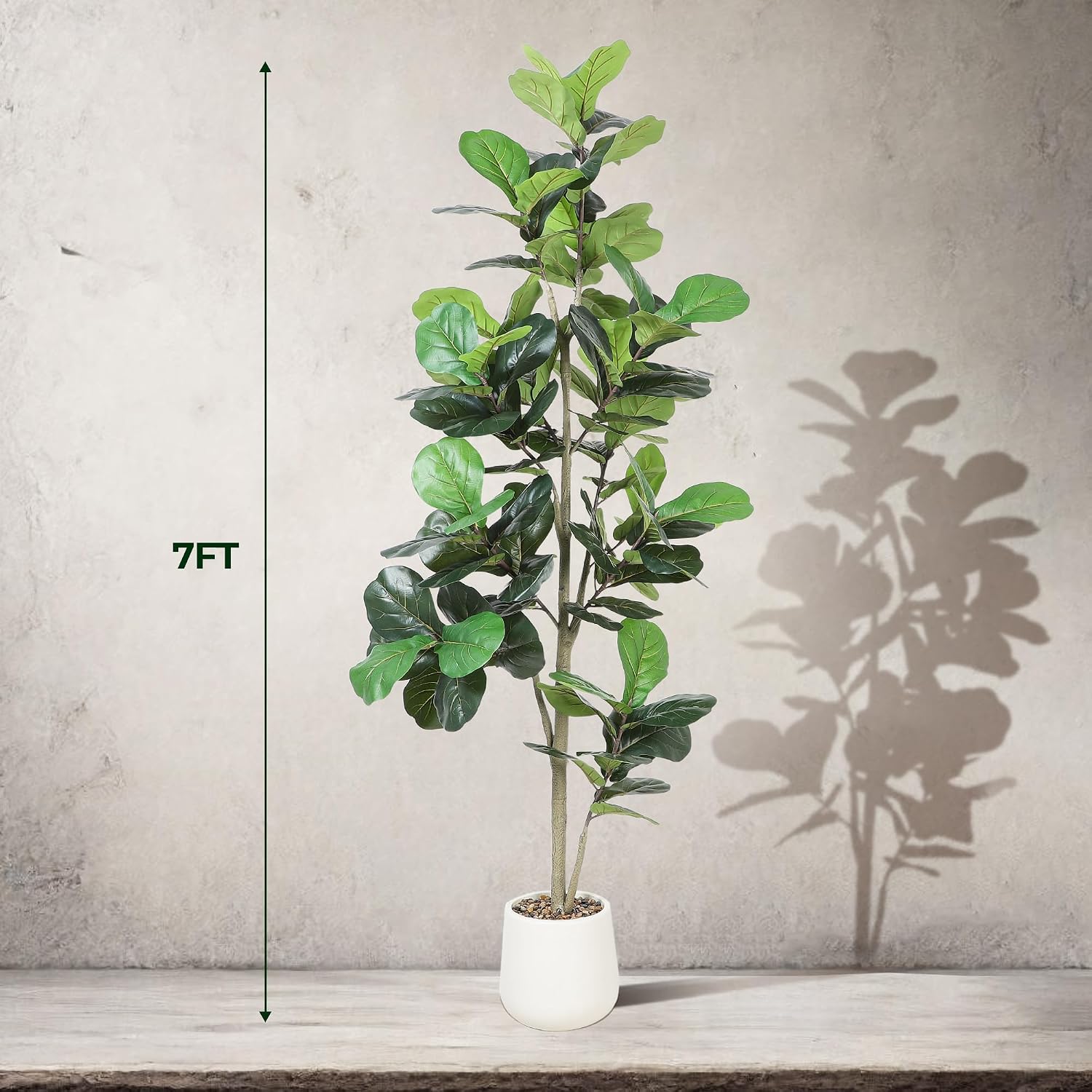 Искусственное дерево фикус лир – обзор и цена Ficus Lyrata Tree