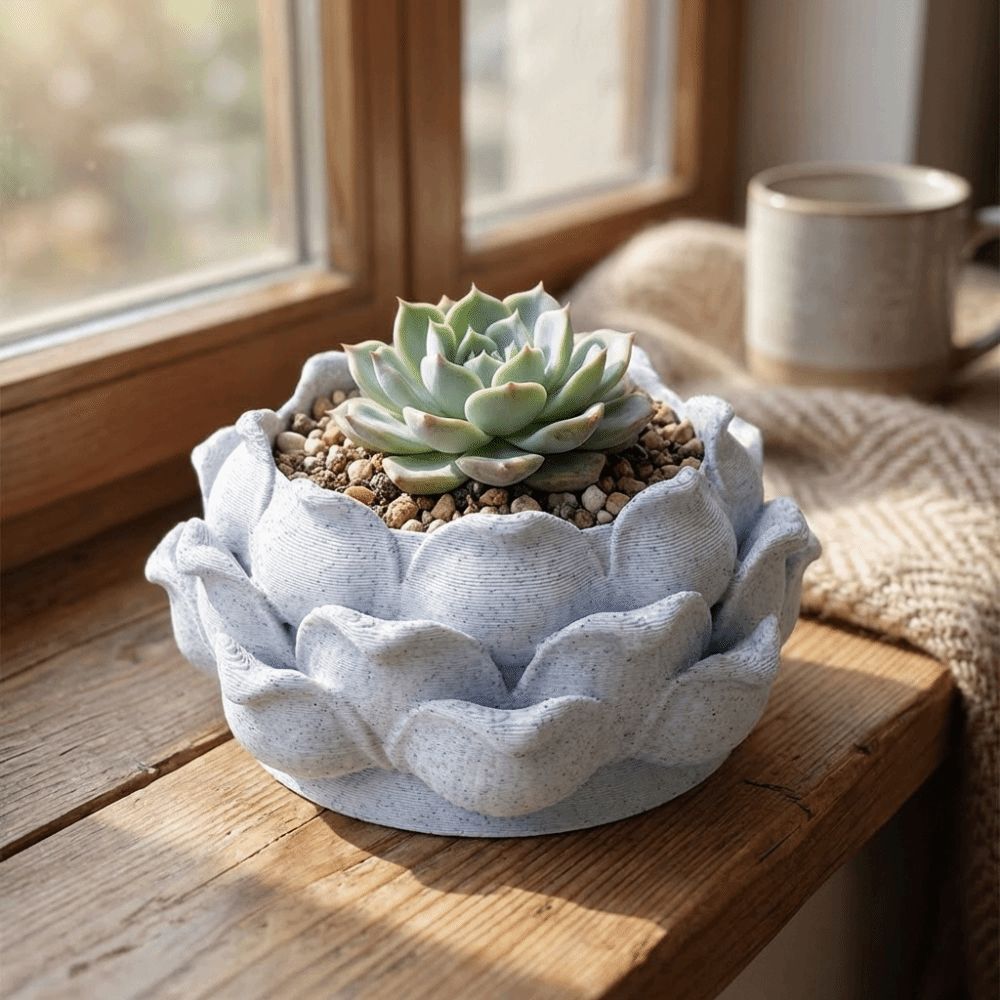 Кашпо для суккулентов в форме  – обзор и цена Echeveria Succulent