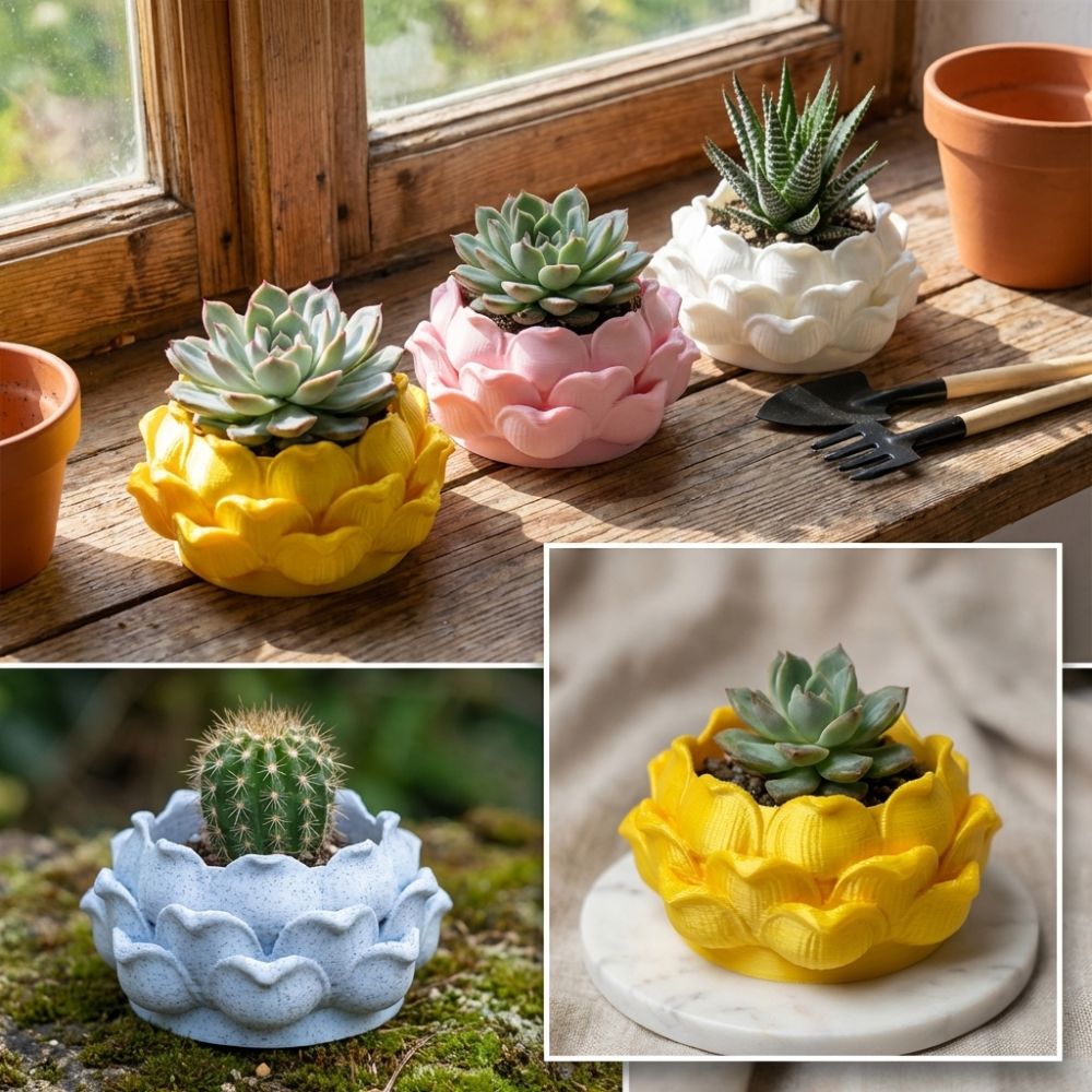 Кашпо для суккулентов в форме  – обзор и цена Echeveria Succulent
